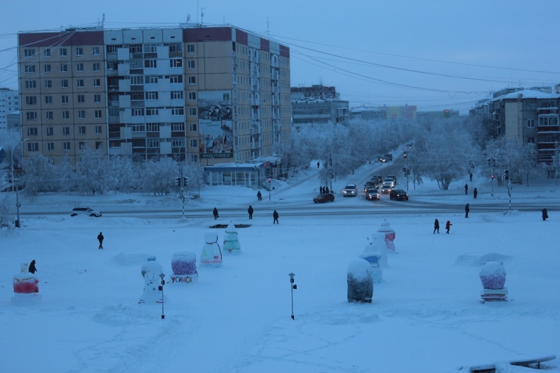 Усинск погода сегодня фото